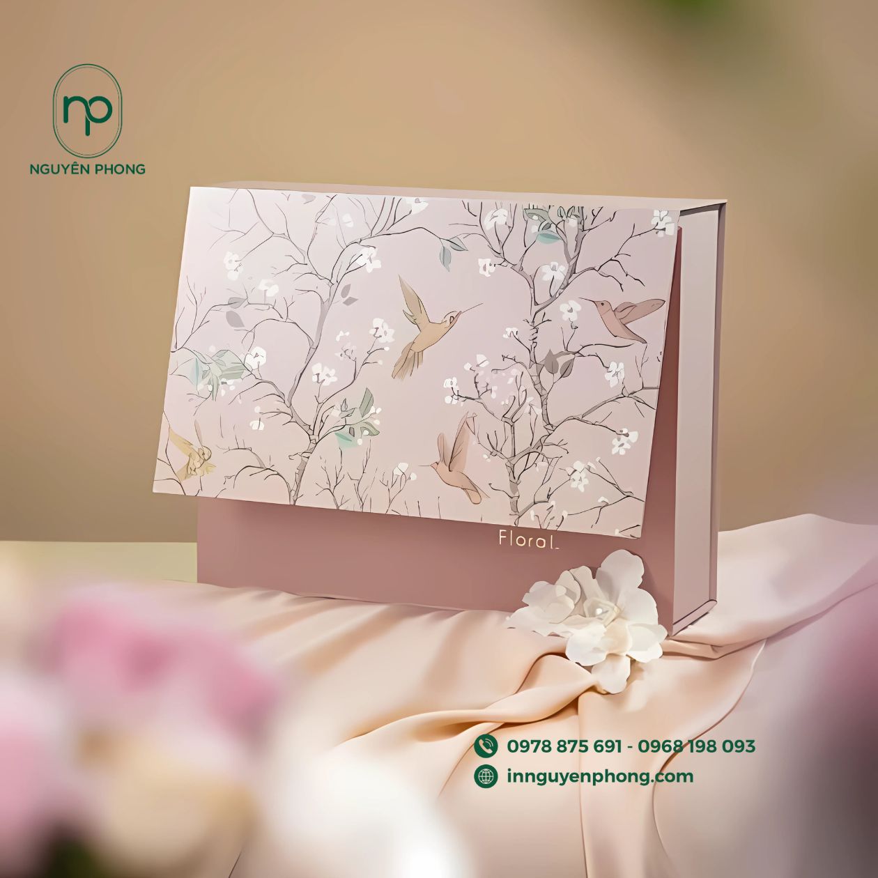 Ứng dụng màu sắc trên hộp giấy